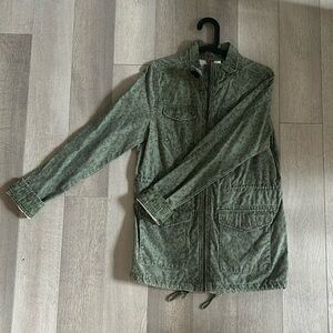 Green Leopard Jacket